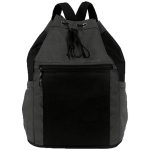 Custom Premium 1200D Vibrant Fusion Sport Drawstring Backpack (14" x 18" x 7.5") - 1