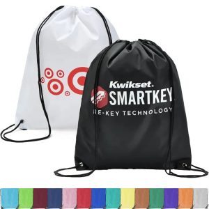 Custom Premium 210D Polyester Drawstring Backpack