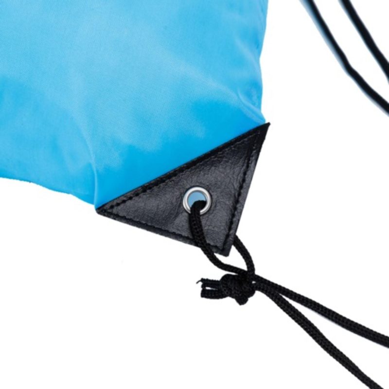 Custom Premium 210D Polyester Drawstring Cinch Up Backpack w/ Reinforced Edge (14"W x 17"H) - 1