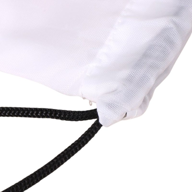 Custom Premium 210D Polyester Full Color Drawstring Bag w/ Reinforced Edge (14" x 18") - 4