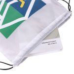 Custom Premium 210D Polyester Full Color Drawstring Bag w/ Reinforced Edge (14" x 18") - 5