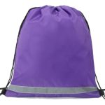 Custom Premium 210D Polyester Two Tone Drawstring Backpack (14" x 17") - 6