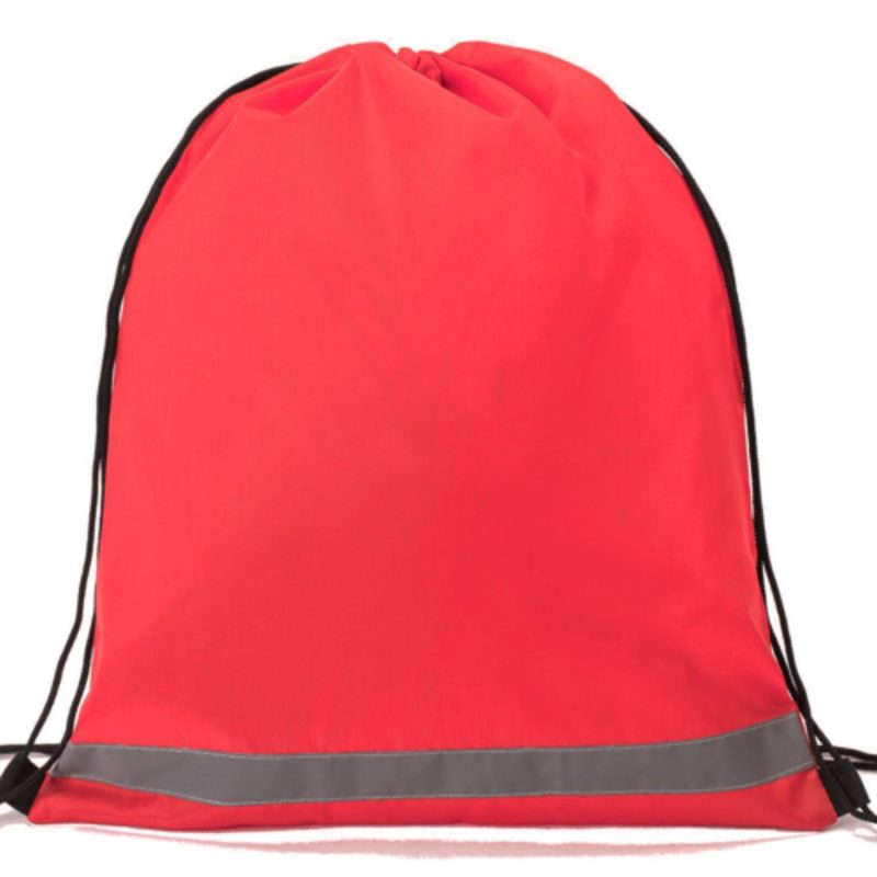 Custom Premium 210D Polyester Two Tone Drawstring Backpack (14" x 17") - 7