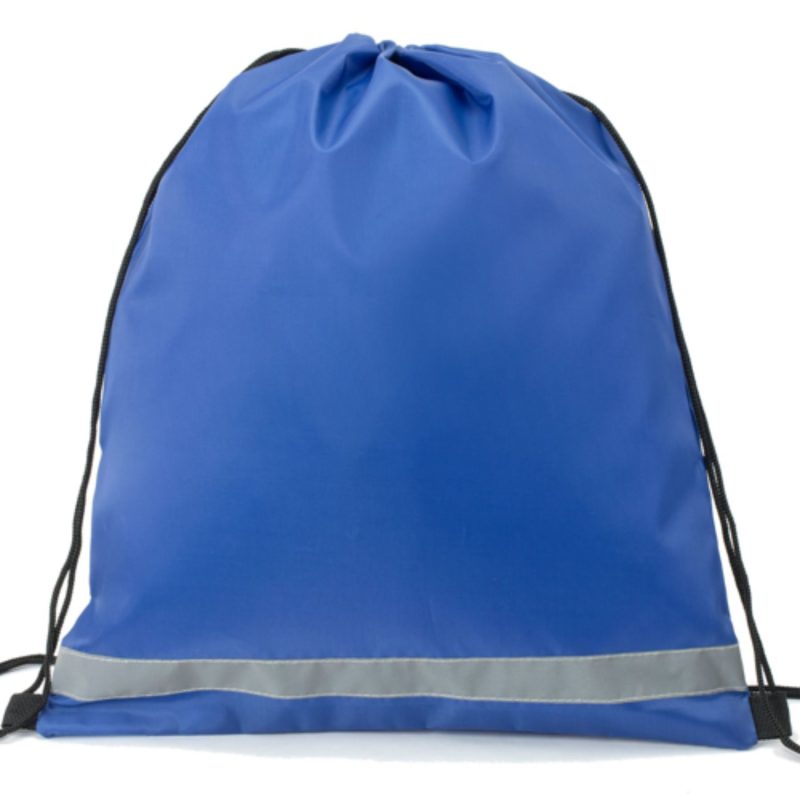 Custom Premium 210D Polyester Two Tone Drawstring Backpack (14" x 17") - 8