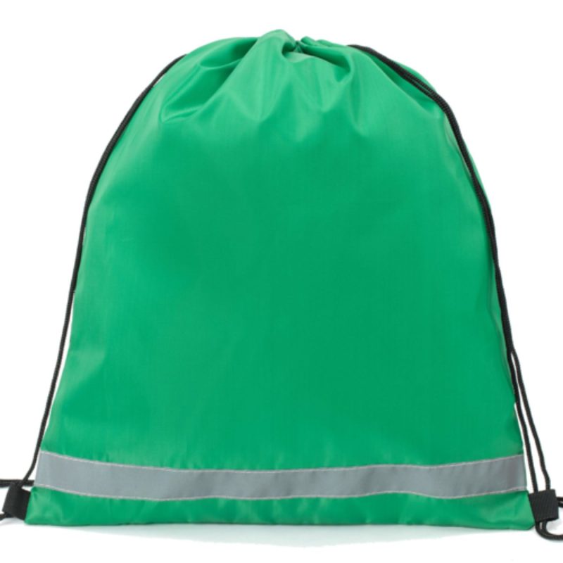 Custom Premium 210D Polyester Two Tone Drawstring Backpack (14" x 17") - 9