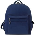 Custom Premium 600D Multi-Zipper Essentials Backpack (12" x 16.5" x 5") - 1