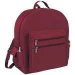 Custom Premium 600D Multi-Zipper Essentials Backpack (12" x 16.5" x 5") - 4