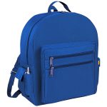 Custom Premium 600D Multi-Zipper Essentials Backpack (12" x 16.5" x 5") - 5
