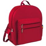 Custom Premium 600D Multi-Zipper Essentials Backpack (12" x 16.5" x 5") - 6