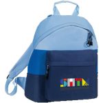 Custom Premium 600D Tri-Color Essentials Backpack (13" x 16" x 5")