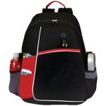 Custom Premium 600D Urban Edge Backpack w/ Earphone Outlet (14" x 18" x 5") - 3