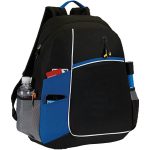 Custom Premium 600D Urban Edge Backpack w/ Earphone Outlet (14" x 18" x 5") - 4