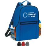 Custom Premium 600D Urban Trek Lightweight School Backpack (12" x 16" x 5")