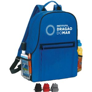 Custom Premium 600D Urban Trek Lightweight School Backpack (12" x 16" x 5")