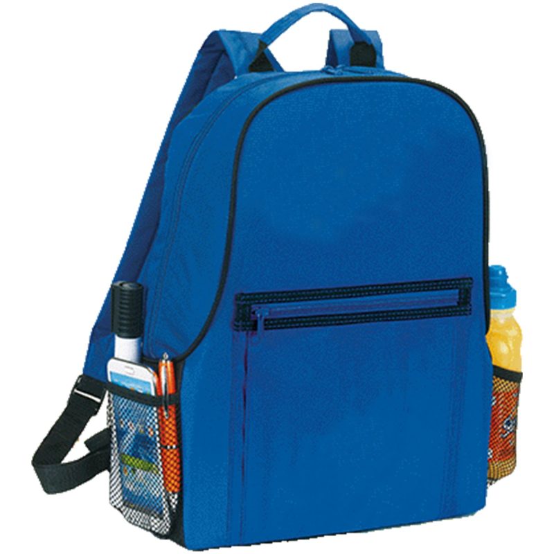 Custom Premium 600D Urban Trek Lightweight School Backpack (12" x 16" x 5") - 5