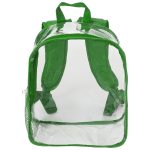 Custom Premium Clear PVC Stadium Approved Backpack (11.8"x11"x6") - 4