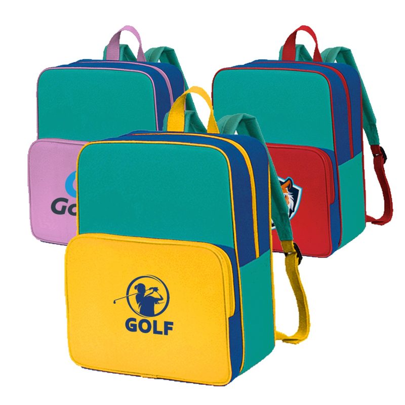 Custom Premium ColorSplash Kid's Backpack (10.5" x 12.5" x 4.5")