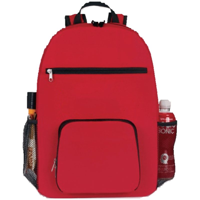 Custom Premium Foldable Lightweight Travel Backpack (12" x 17" x 5") - 1