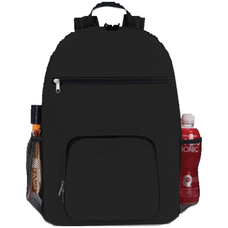 Custom Premium Foldable Lightweight Travel Backpack (12" x 17" x 5") - 3