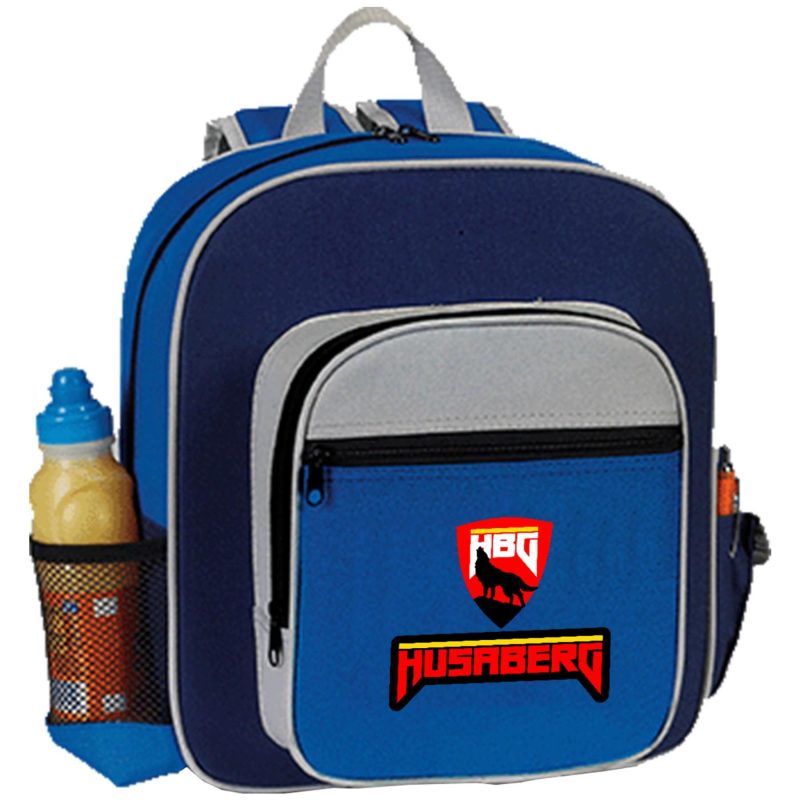 Custom Premium Kids Multi-Compartment Backpack (11" x 12.5" x 4.5") - 2