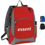 Custom Premium TechGuard Pro Laptop Backpack w/ Earphone Outlet (13" x 18" x 7")