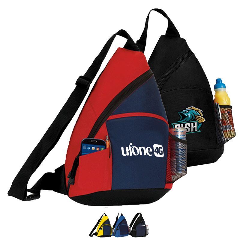Custom Premium Urban Explorer Sling Crossbody Backpack (13" x 18.25" x 4")