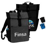 Custom Premium Urbanite Commute Canvas Laptop Backpack (11.5" x 17" x 5")