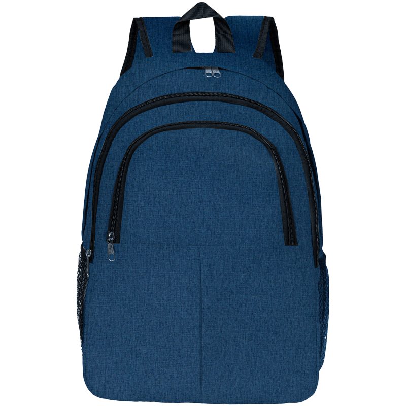 Custom Professional Heather Lite Water-Resistant Business Laptop Backpack - 1