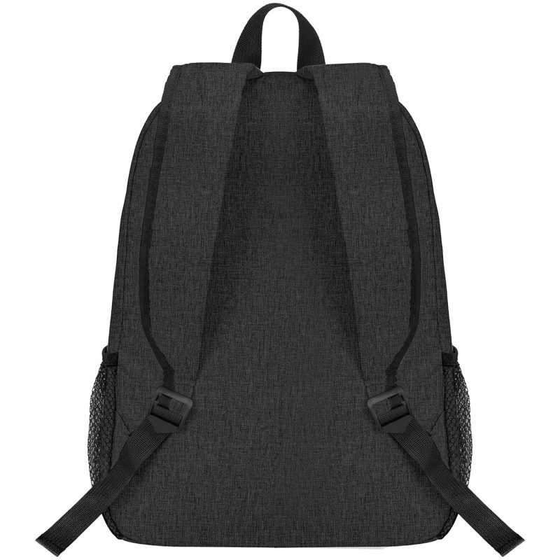 Custom Professional Heather Lite Water-Resistant Business Laptop Backpack - 4