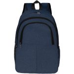 Custom Professional Heather Lite Water-Resistant Business Laptop Backpack - 7