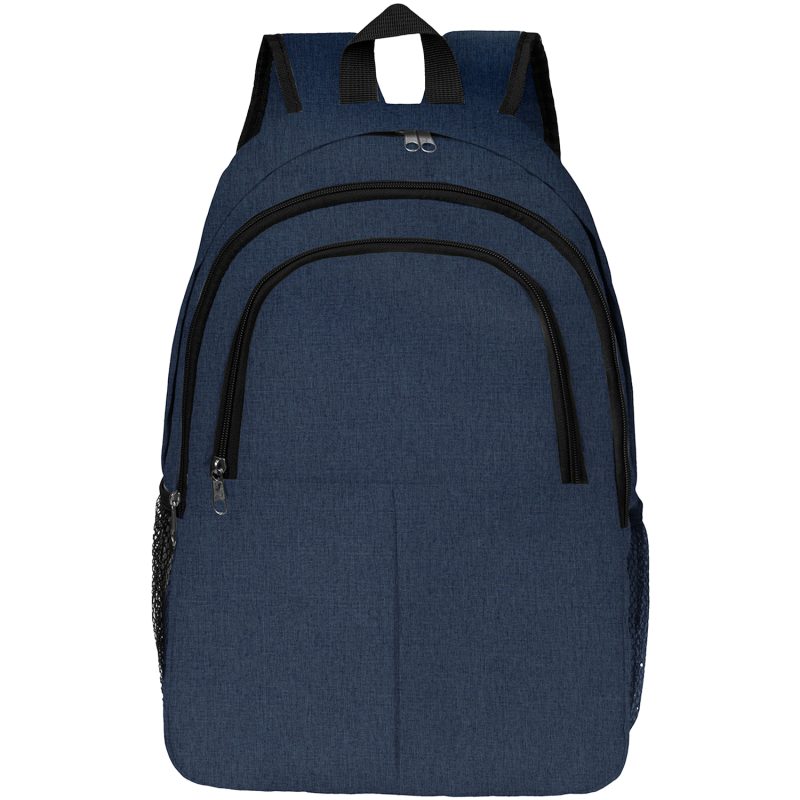 Custom Professional Heather Lite Water-Resistant Business Laptop Backpack - 7