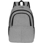 Custom Professional Heather Lite Water-Resistant Business Laptop Backpack - 8
