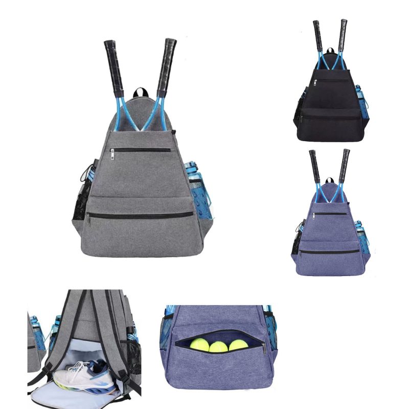 Custom Professional Pickleball Backpack with Shoe Compartment and Fleece Lining - 1