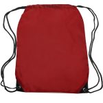 Custom Quick Ship Drawstring Backpack with Reinforced Corners (14" x 18") - 5