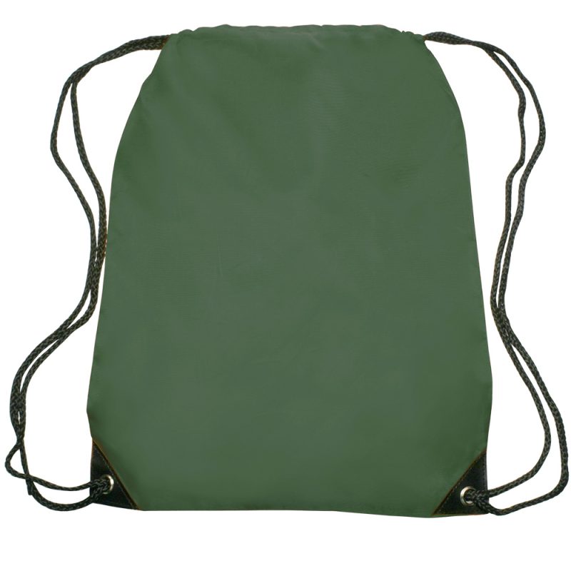 Custom Quick Ship Drawstring Backpack with Reinforced Corners (14" x 18") - 6