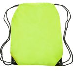 Custom Quick Ship Drawstring Backpack with Reinforced Corners (14" x 18") - 9