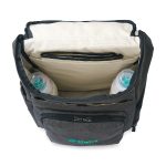 Custom Reagan Recycled rPET Diaper Backpack - Charcoal Heather - 3