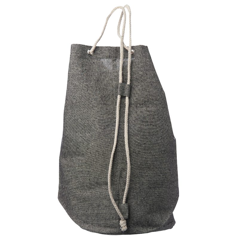 Custom Recycled Cotton Rope Drawstring Backpacks - 2