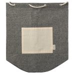 Custom Recycled Cotton Rope Drawstring Backpacks - 3