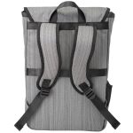 Custom RejuVe® ELEMENT Recycled Heather Modern Business Travel Backpack - 2
