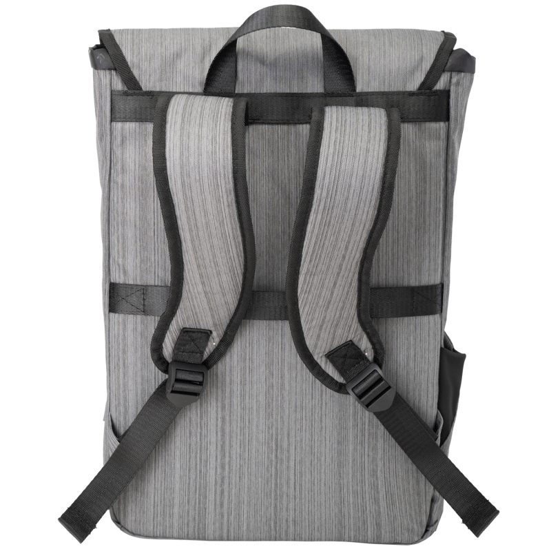 Custom RejuVe® ELEMENT Recycled Heather Modern Business Travel Backpack - 2