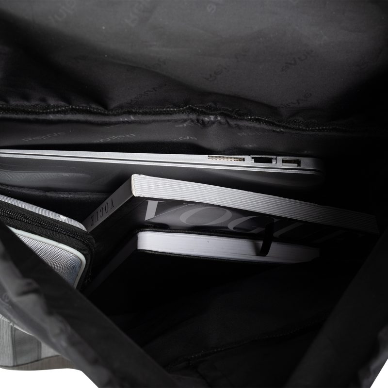 Custom RejuVe® ELEMENT Recycled Heather Modern Business Travel Backpack - 3