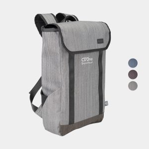 Custom RejuVe® ELEMENT Recycled Heather Modern Business Travel Backpack
