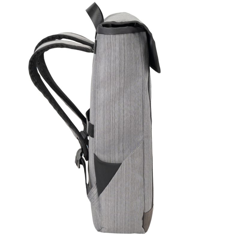 Custom RejuVe® ELEMENT Recycled Heather Modern Business Travel Backpack - 8