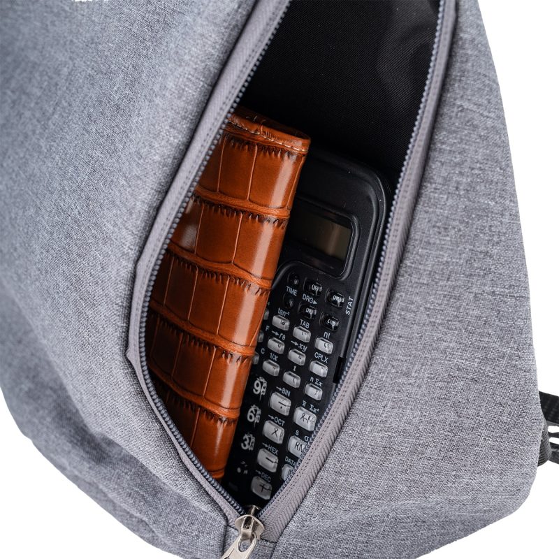 Custom RejuVe® HEATHER LITE Business Explore Sling Backpack - 5