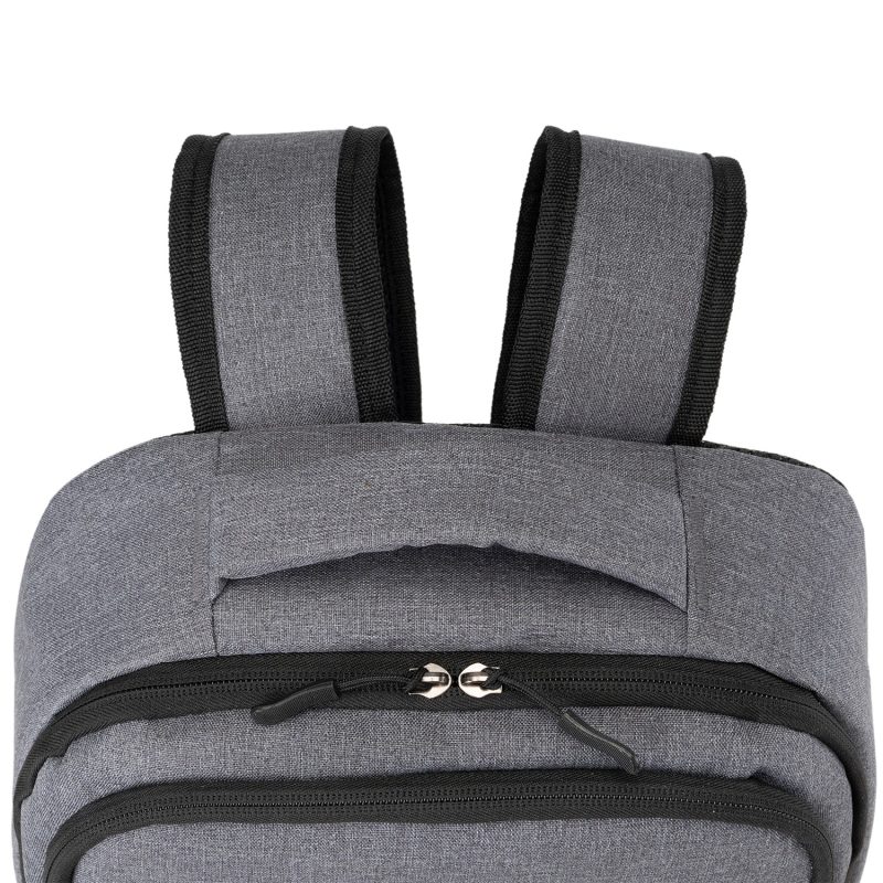 Custom RejuVe® Heather Lite Executive Business Backpack - 4