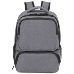 Custom RejuVe® Heather Lite Executive Business Backpack - 9