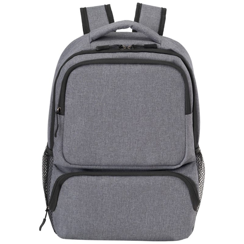 Custom RejuVe® Heather Lite Executive Business Backpack - 9