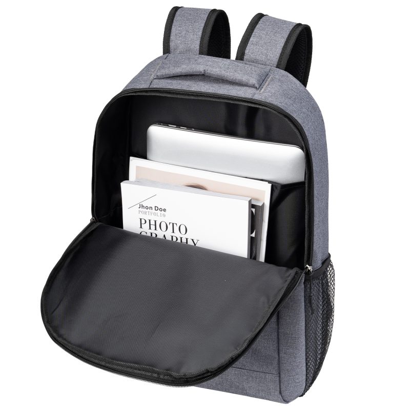 Custom RejuVe® Heather Lite Professional Business Backpack - 2