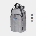 Custom RejuVe® METRO Recycled Heather Executive Backpack